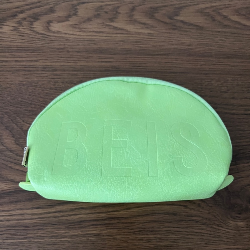 BEIS Citron Small Cosmetic Pouch - NEW